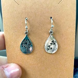 Dandelion earrings
